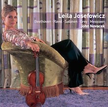 Leila Josefowicz - John Novacek - 2CD recital