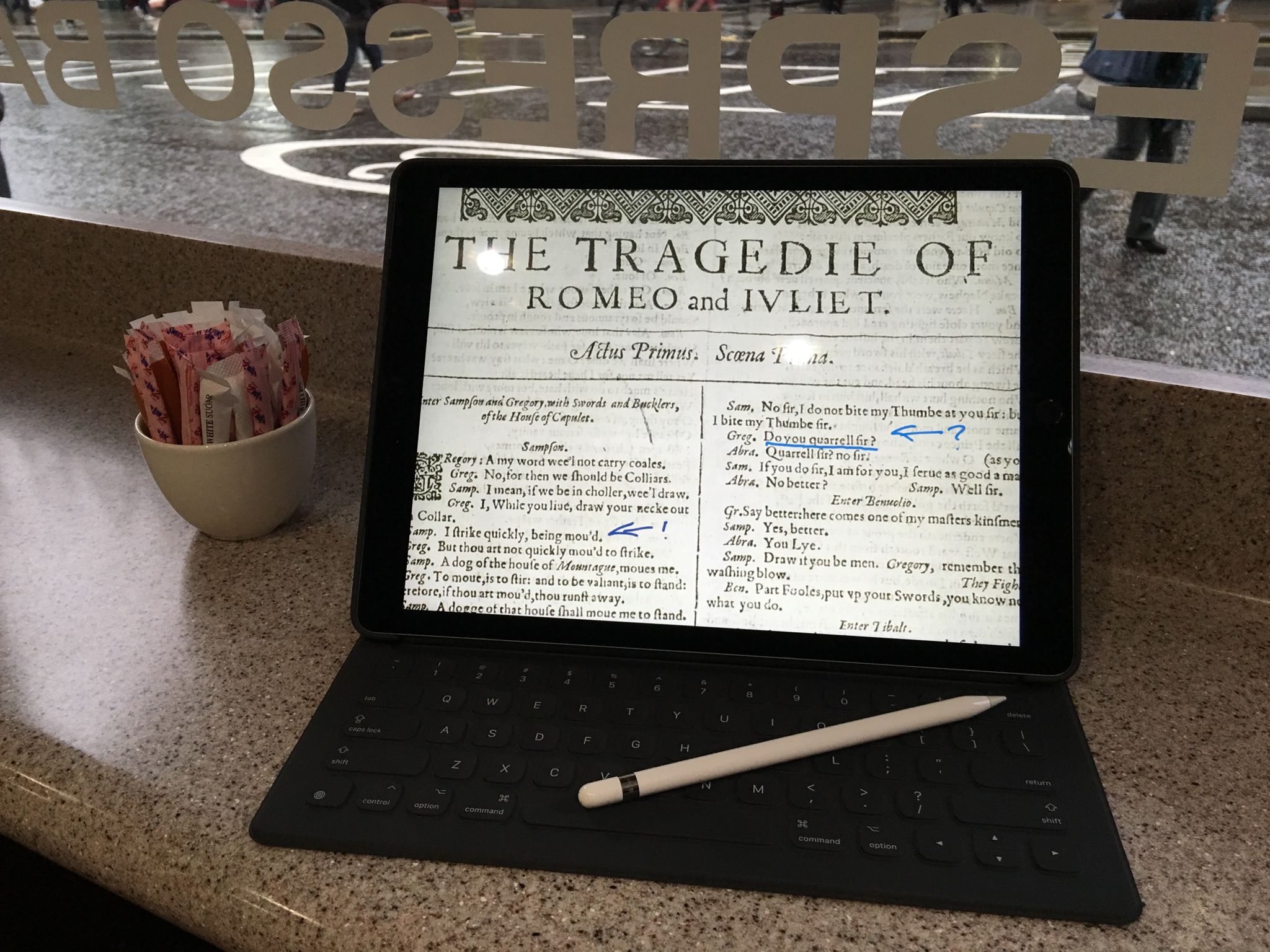 iPad Pro with Smart Keyboard and Apple Pencil
